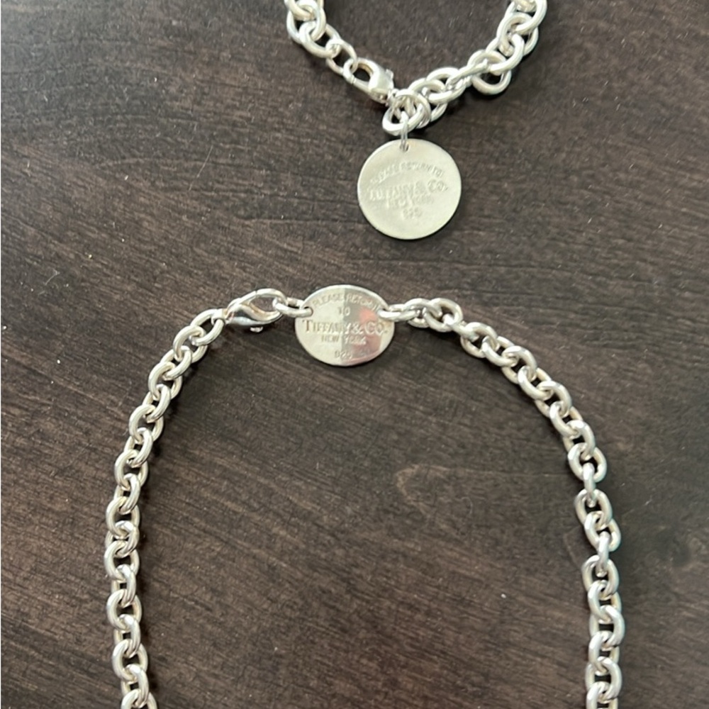 Tiffany & Co. Silver Chunky Chain Necklace